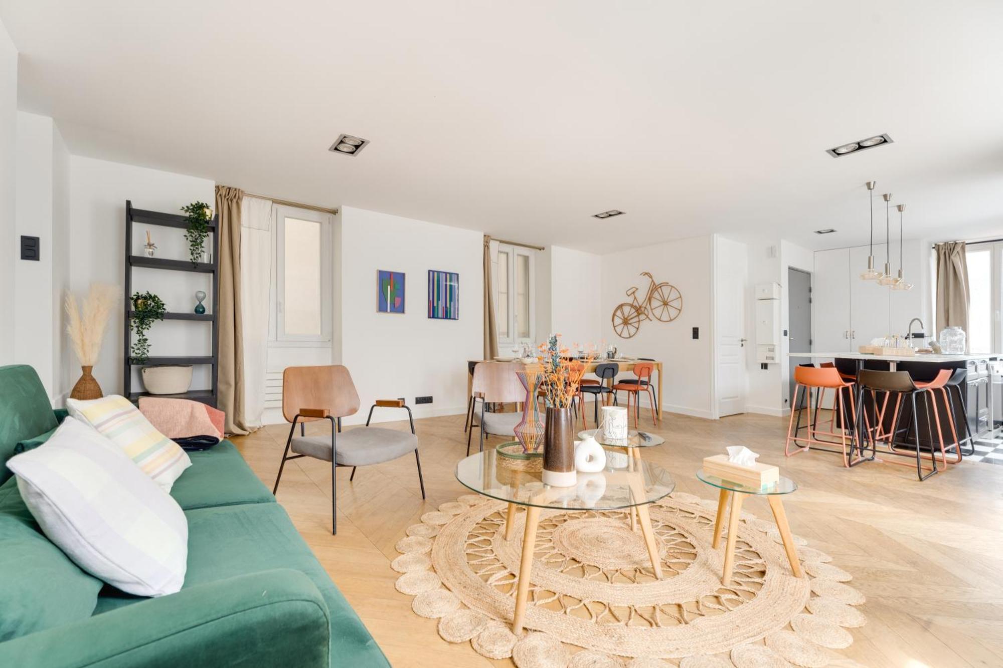 Portemaillot & La Defense 4 Bedroom 10 People *